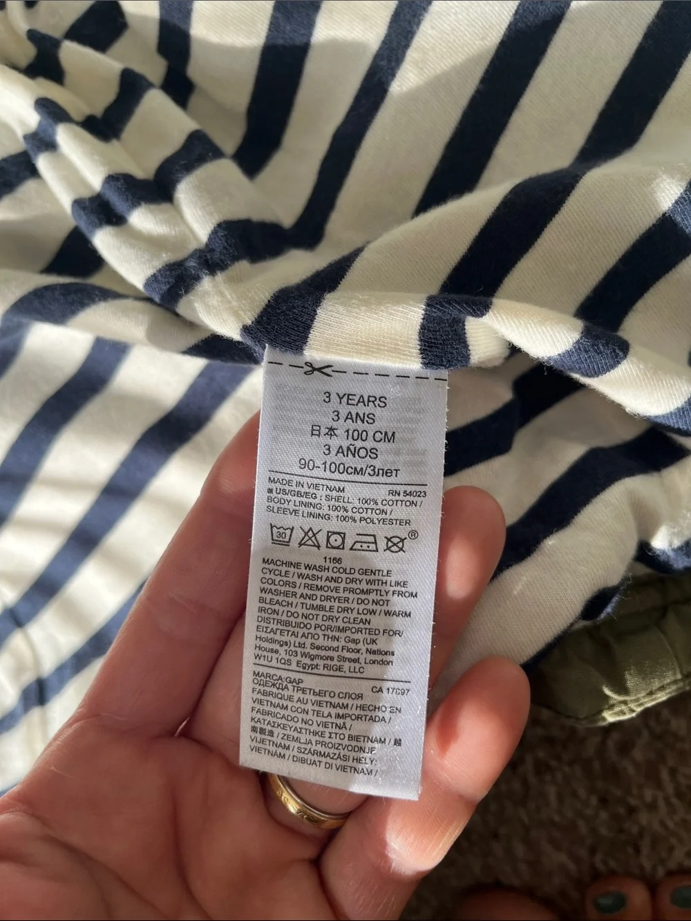 GAP Olive Green Hooded jacket